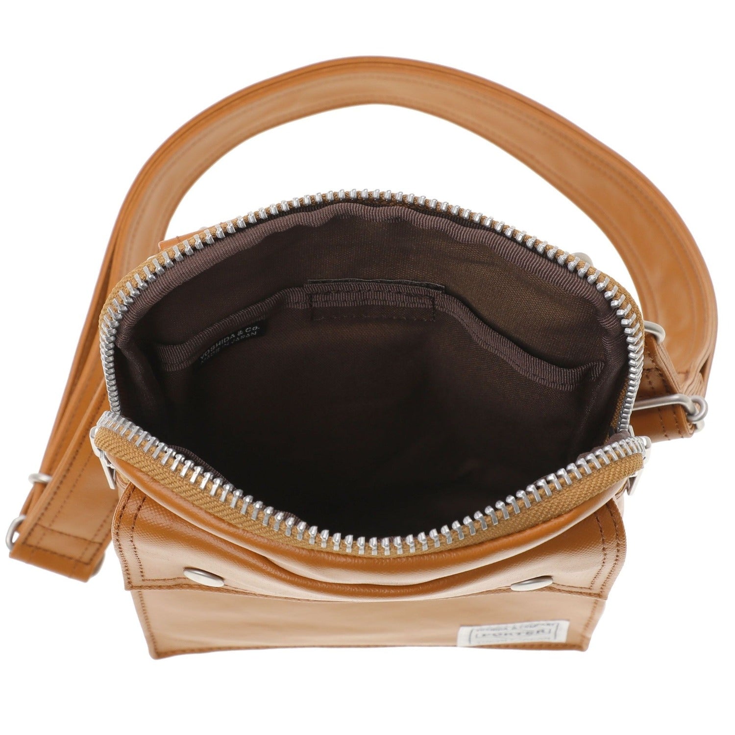 Porter Free Style Vertical Shoulder Bag Camel - BAGS - Canada