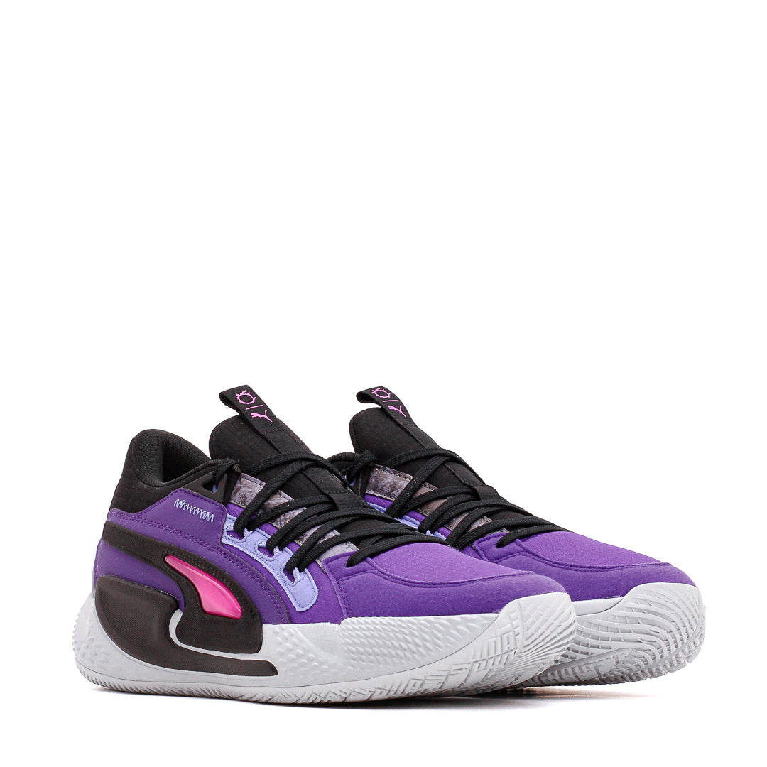 Puma Men Court Rider Chaos Final Fantasy Black Violet 378418-01 - FOOTWEAR - Canada