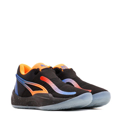Puma Men Rise Nitro RJ Black Orange Blue 377388-02 - FOOTWEAR - Canada