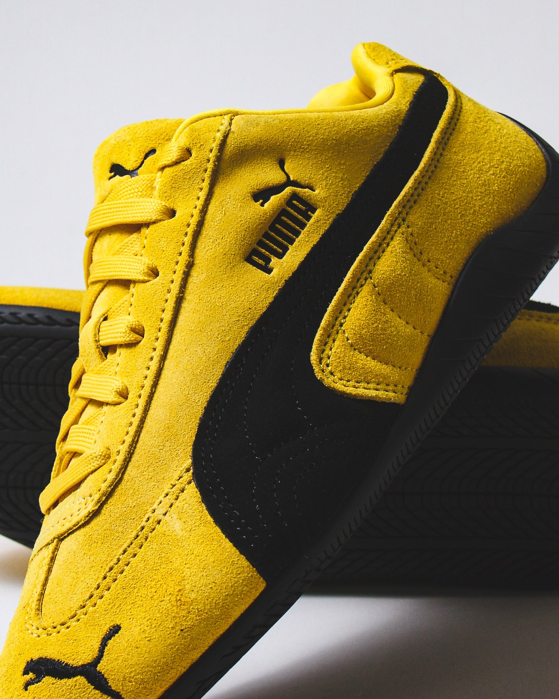 Puma Men Speedcat OG Yellow Black 398846-19 - FOOTWEAR - Canada