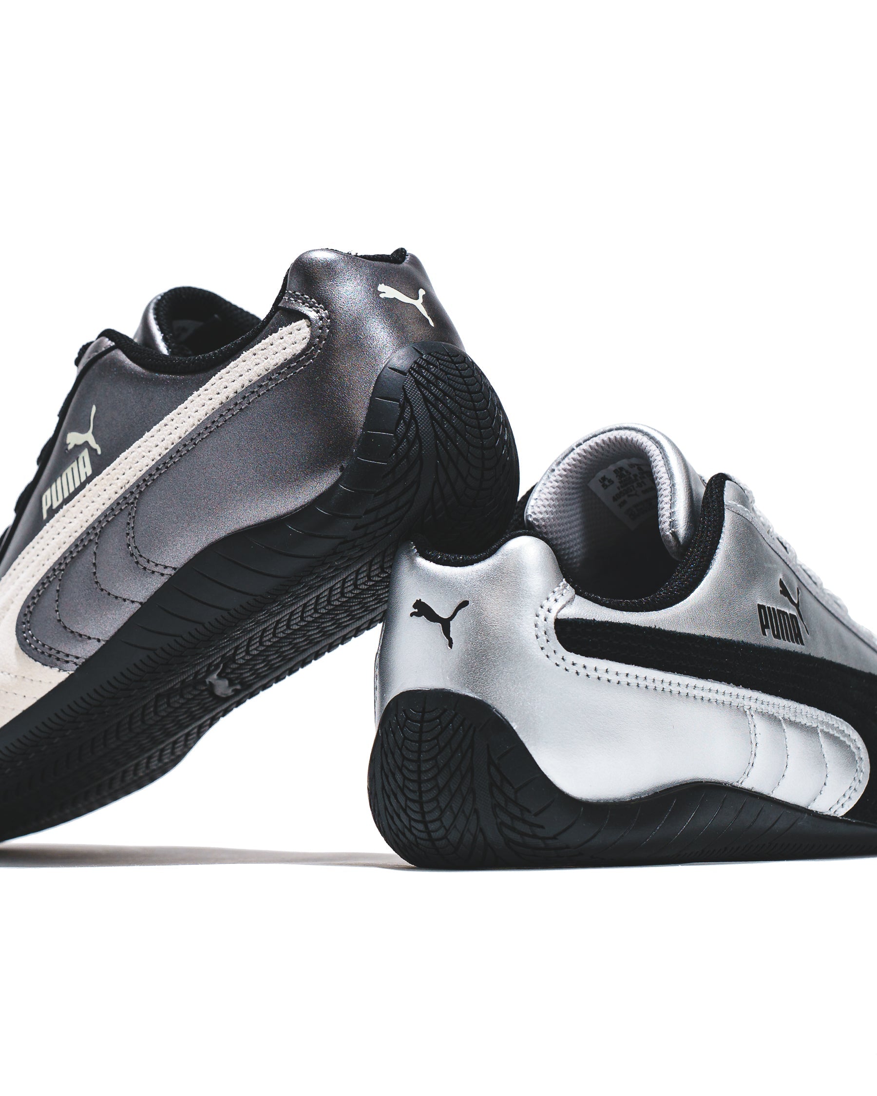 Puma Women Speedcat Metallic Black Warm White 405357 02 FOOTWEAR Canada