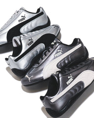 Puma Women Speedcat Metallic Silver Black 405357 01 FOOTWEAR Canada