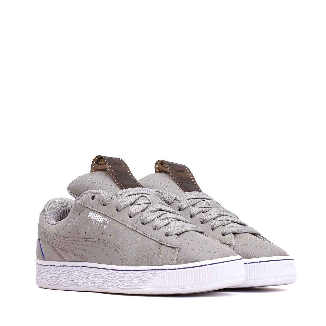 Puma x Formula 1 Men Suede XL 75 Years Hero Pack Matte Silver 308656-01 - FOOTWEAR - Canada