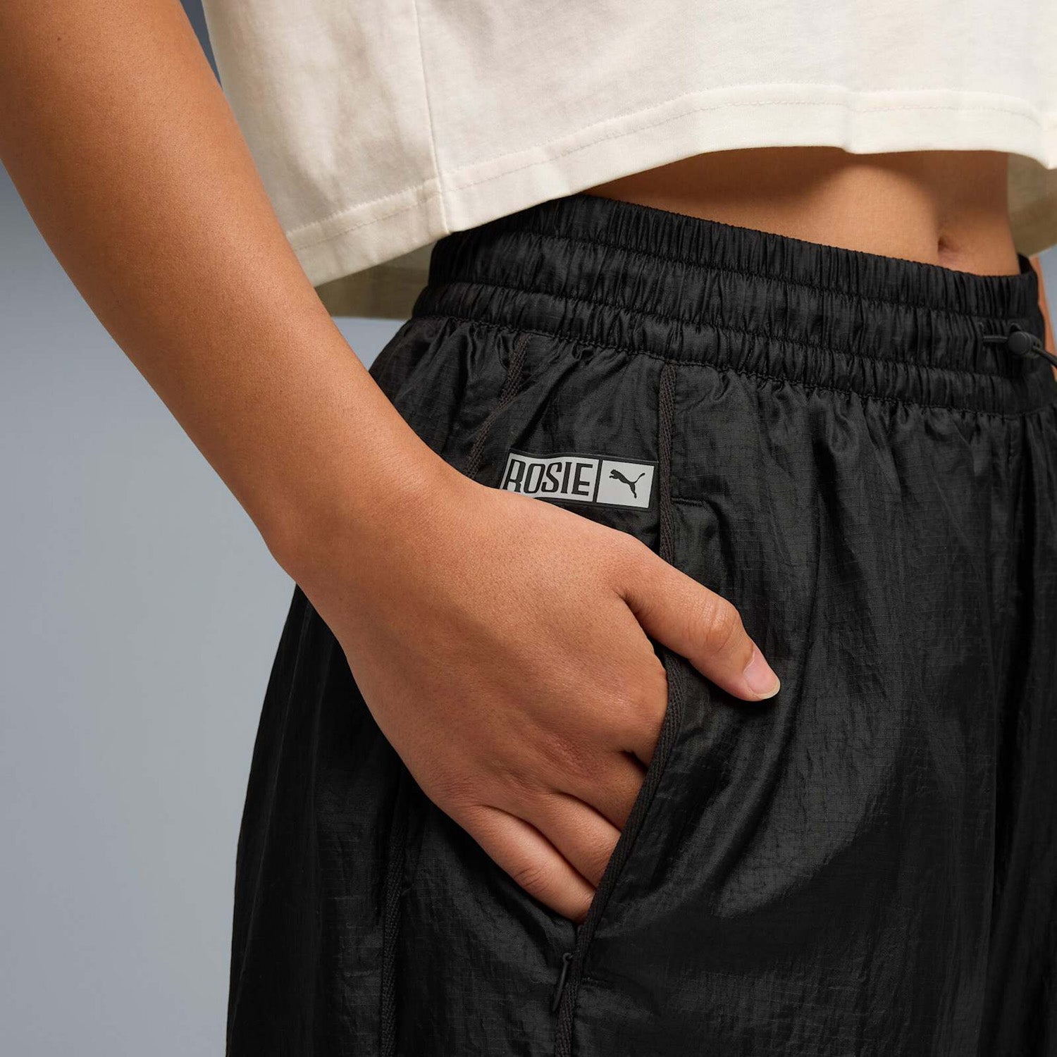 Puma x Rosé T7 Relaxed Track Pants BOTTOMS Canada