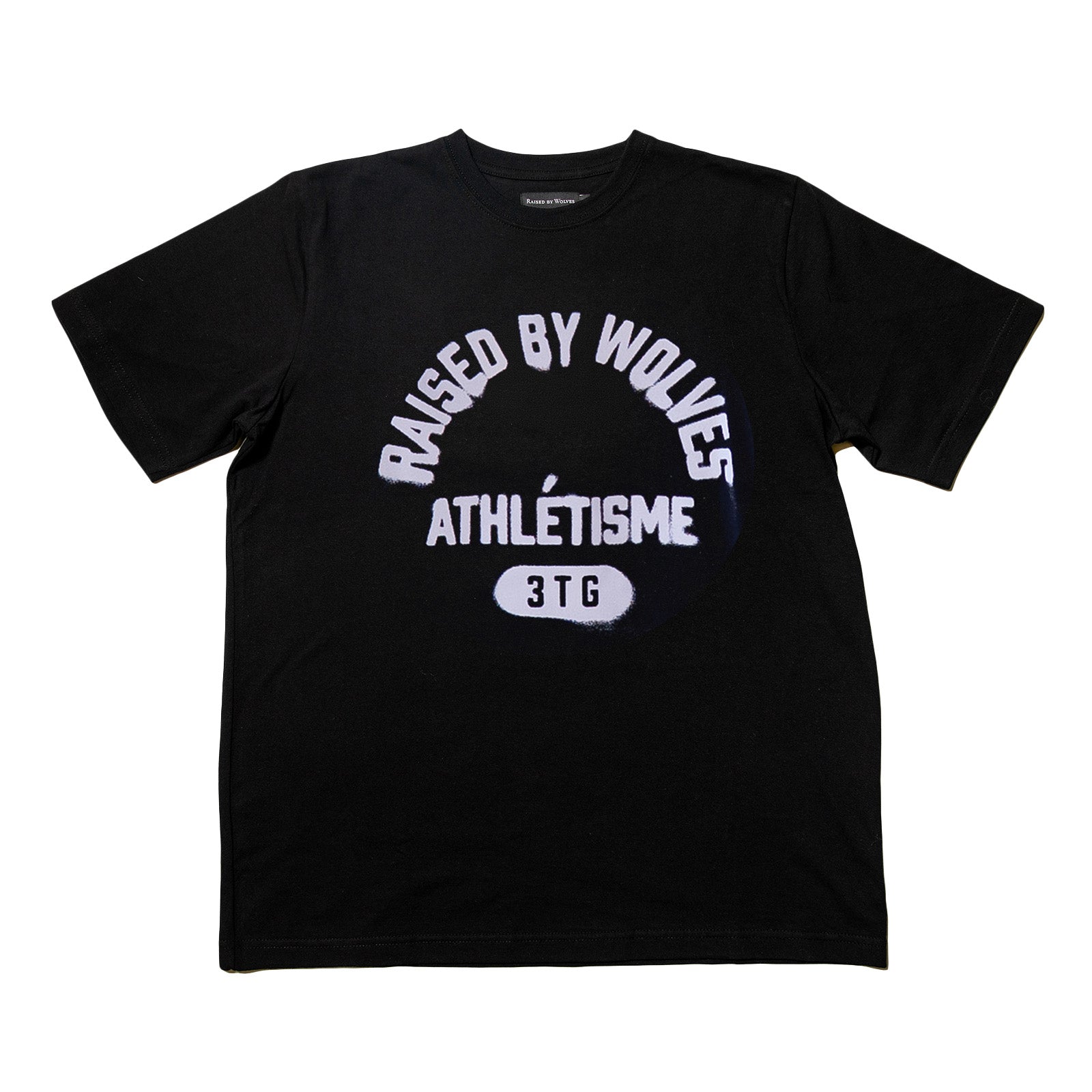Raised By Wolves Athletisme Tee Black - T-SHIRTS - Canada