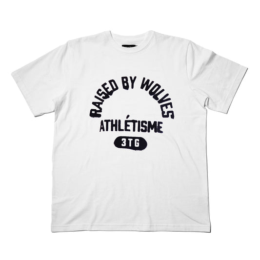 Raised By Wolves Athletisme Tee White - T-SHIRTS - Canada