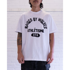 Raised By Wolves Athletisme Tee White - T-SHIRTS - Canada