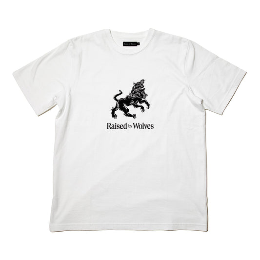 Raised By Wolves Cerberus Tee White - T-SHIRTS - Canada