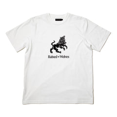 Raised By Wolves Cerberus Tee White - T-SHIRTS - Canada