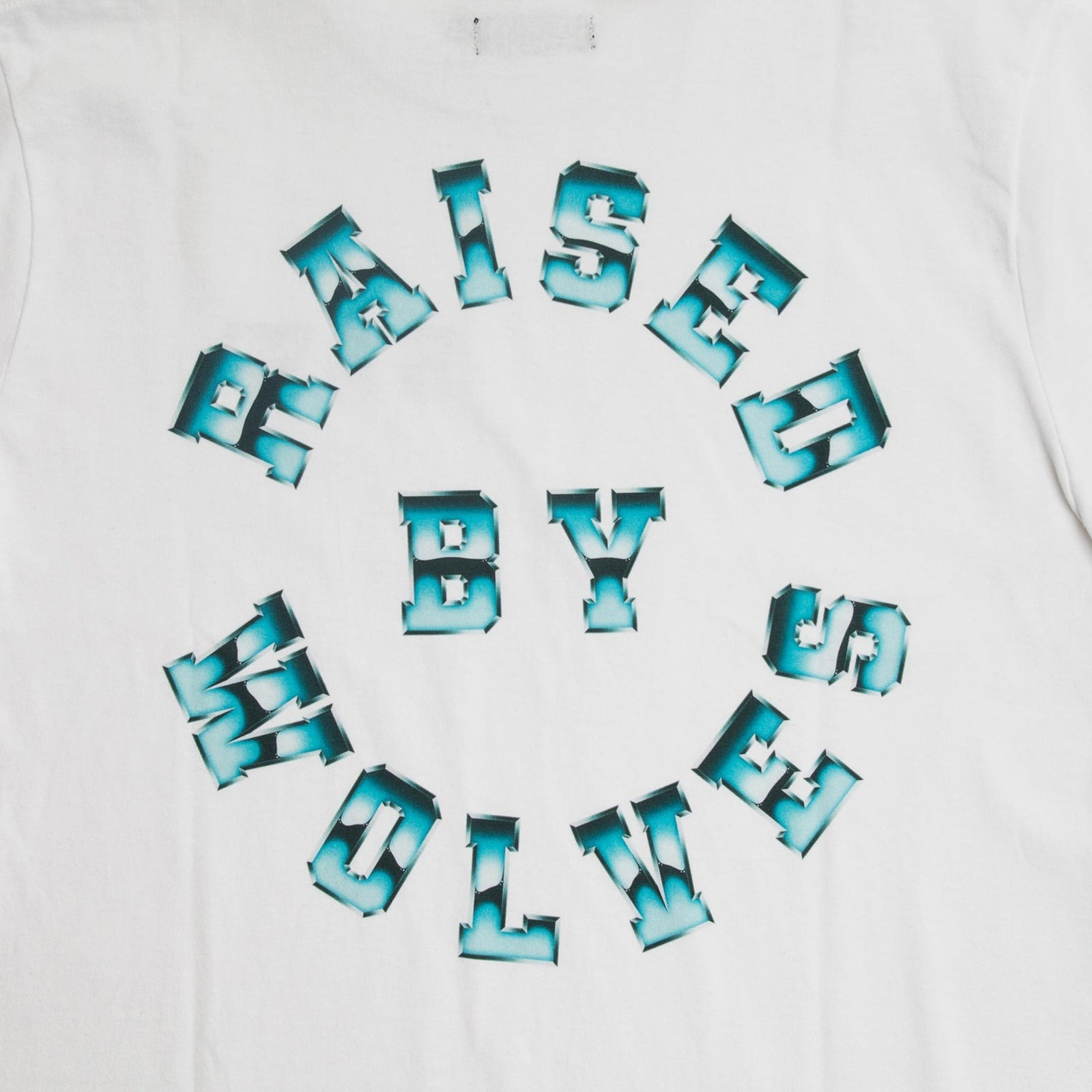 Raised By Wolves Chrome Wheel Tee White - T-SHIRTS - Canada