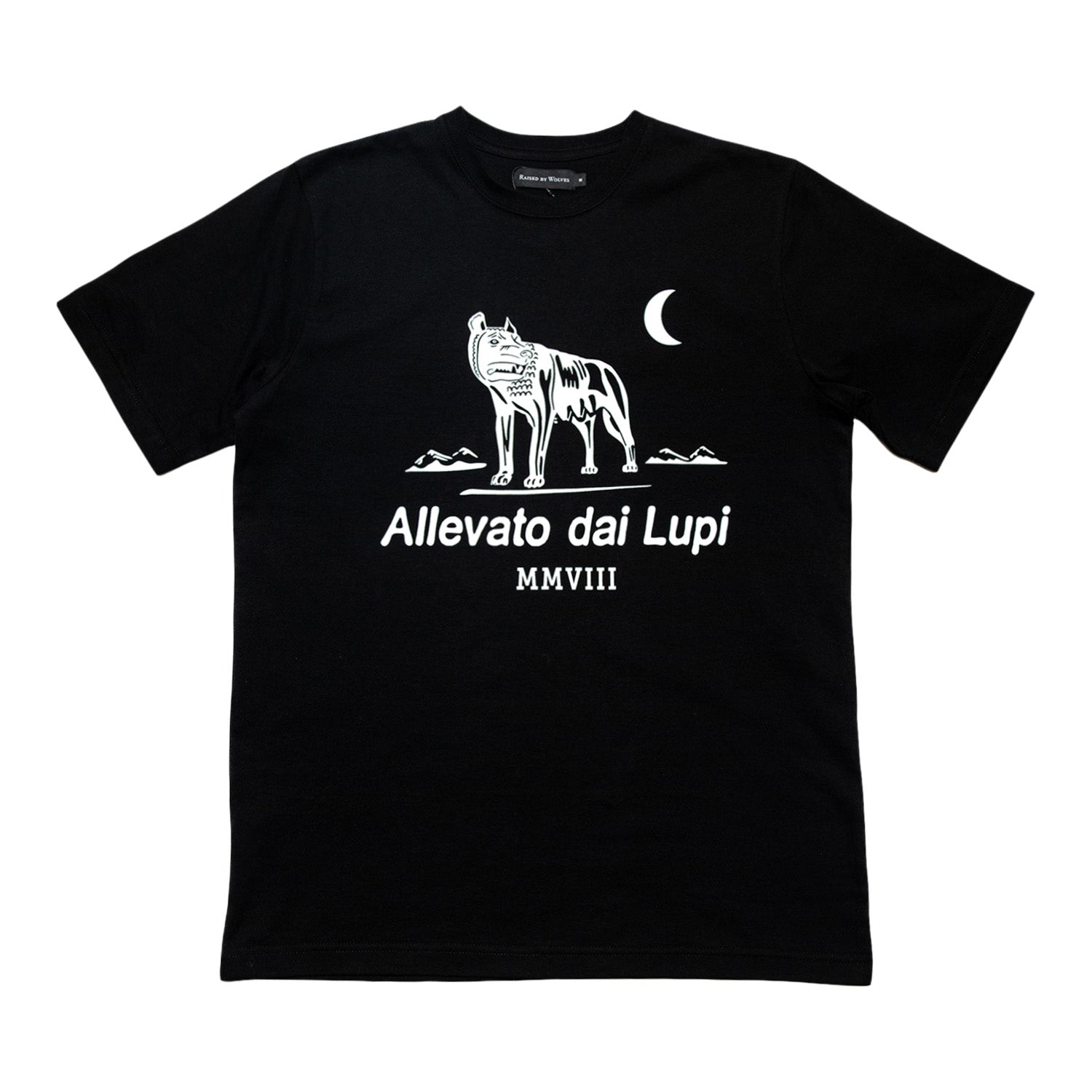 Raised by Wolves Club Logo Tee Black - T-SHIRTS - Canada