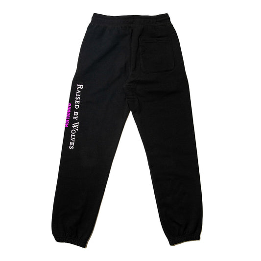 Raised By Wolves DMA Sweatpants Black - BOTTOMS - Canada