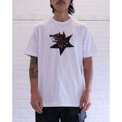 Raised By Wolves Dog Star Tee White - T-SHIRTS - Canada