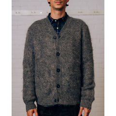 Raised By Wolves Molotov Cardigan Charcoal - TOPS - Canada