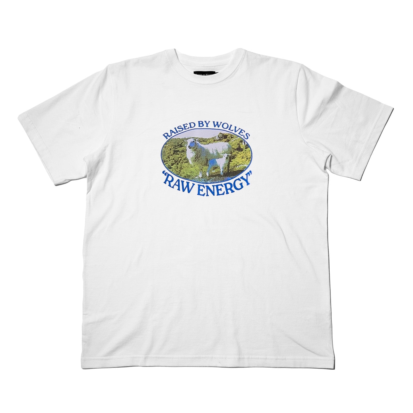 Raised By Wolves Raw Energy Tee White - T-SHIRTS - Canada