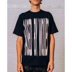 Raised By Wolves Stretch Tee Black - TOPS - Canada