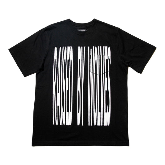 Raised By Wolves Stretch Tee Black - TOPS - Canada