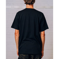 Raised By Wolves Stretch Tee Black - TOPS - Canada