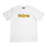 Raised By Wolves Team Lettering Tee White - T-SHIRTS - Canada