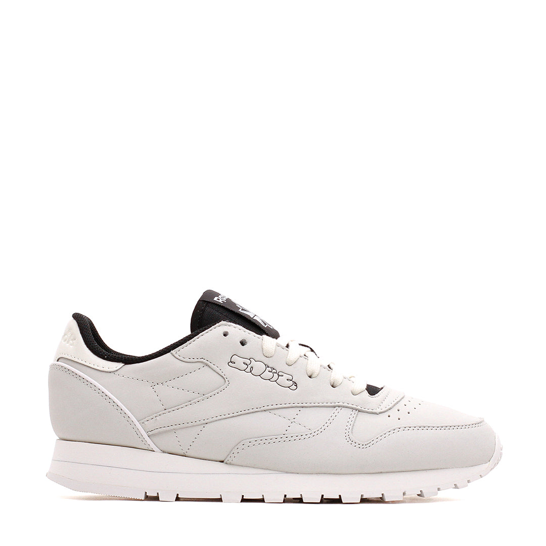 Reebok cl leather clean black oatmeal Clearance
