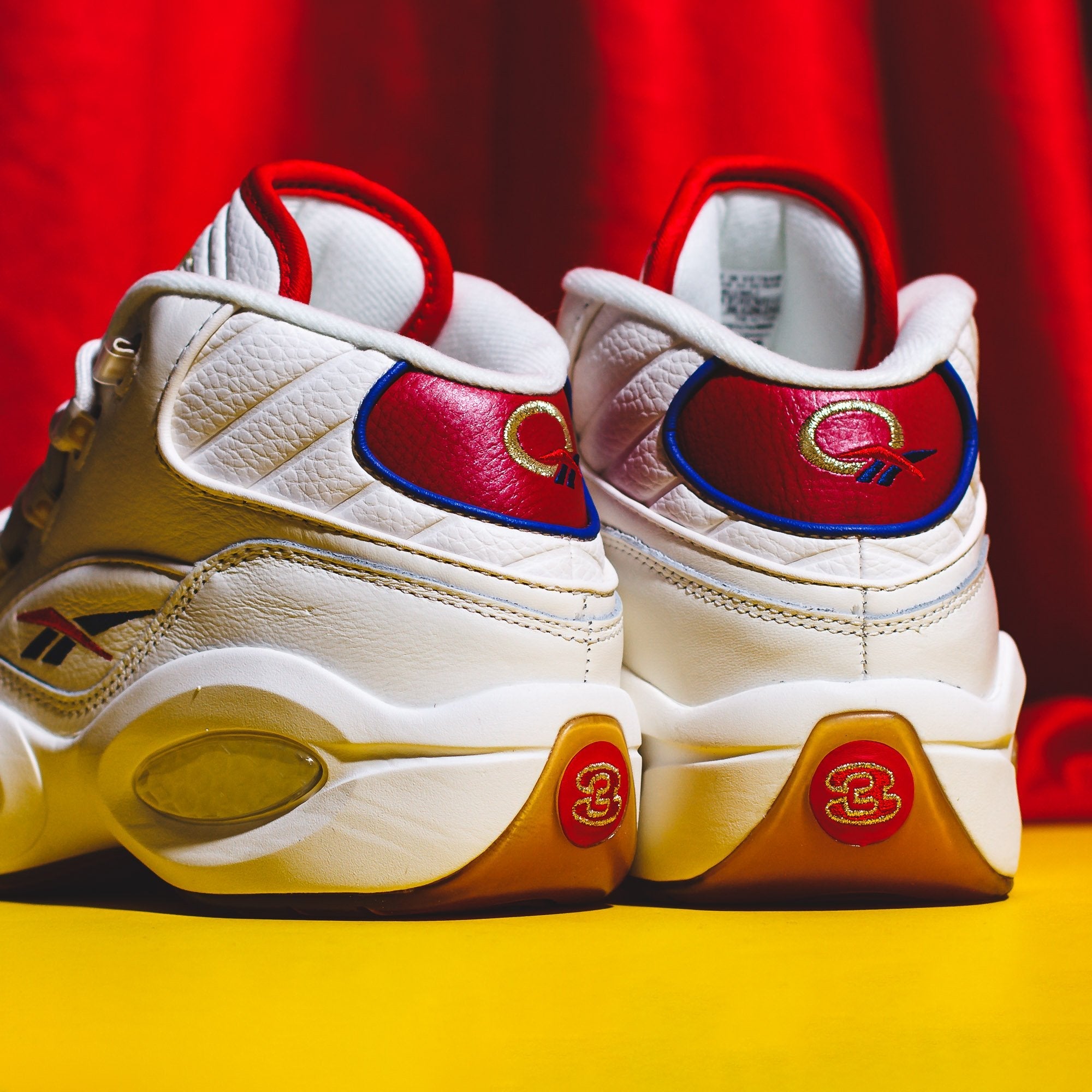 Reebok Classics Men Question Mid Allen Iverson White Red Blue GZ7099 - FOOTWEAR - Canada