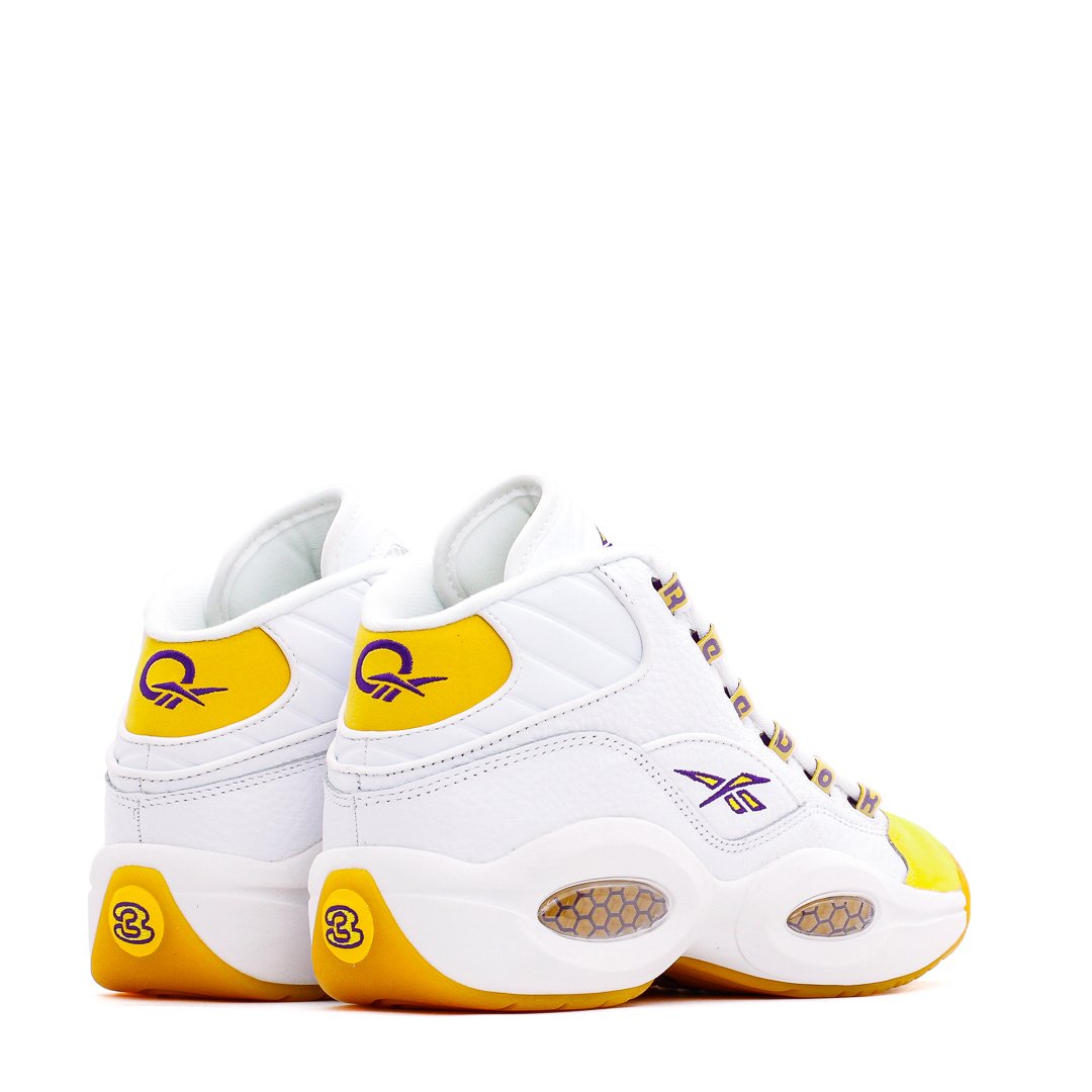 Reebok Classics Men Question Mid Allen Iverson Yellow Toe FX4278 - FOOTWEAR - Canada