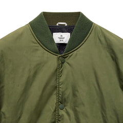 Reigning Champ Men Econyl Satin Nylon Stadium Jacket Fatigue RC-4288-FTG - OUTERWEAR - Canada