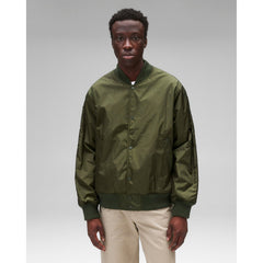 Reigning Champ Men Econyl Satin Nylon Stadium Jacket Fatigue RC-4288-FTG - OUTERWEAR - Canada
