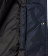 Reigning Champ Men Econyl Satin Nylon Stadium Jacket Navy RC-4288-NVY - OUTERWEAR - Canada