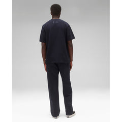 Reigning Champ Men Knit Midweight Jersey Lock Up T-Shirt Navy RC-1566-NVY - T-SHIRTS - Canada