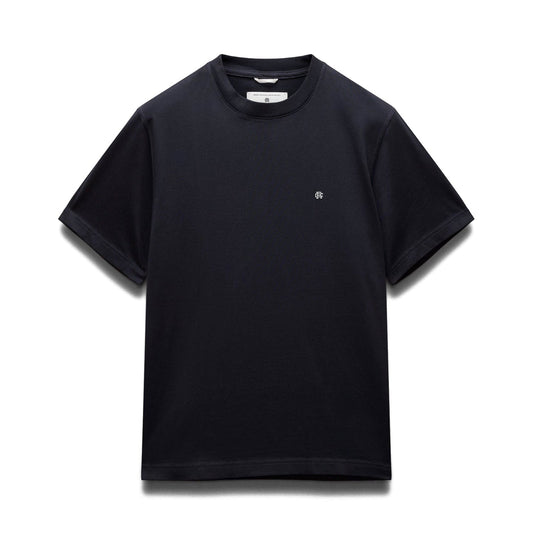 Reigning Champ Men Knit Midweight Jersey Lock Up T-Shirt Navy RC-1566-NVY - T-SHIRTS - Canada