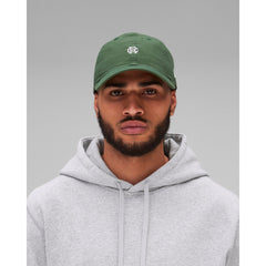 Reigning Champ Men Woven New Era 9Twenty Mini Monogram Cap British Racing Green - HEADWEAR - Canada