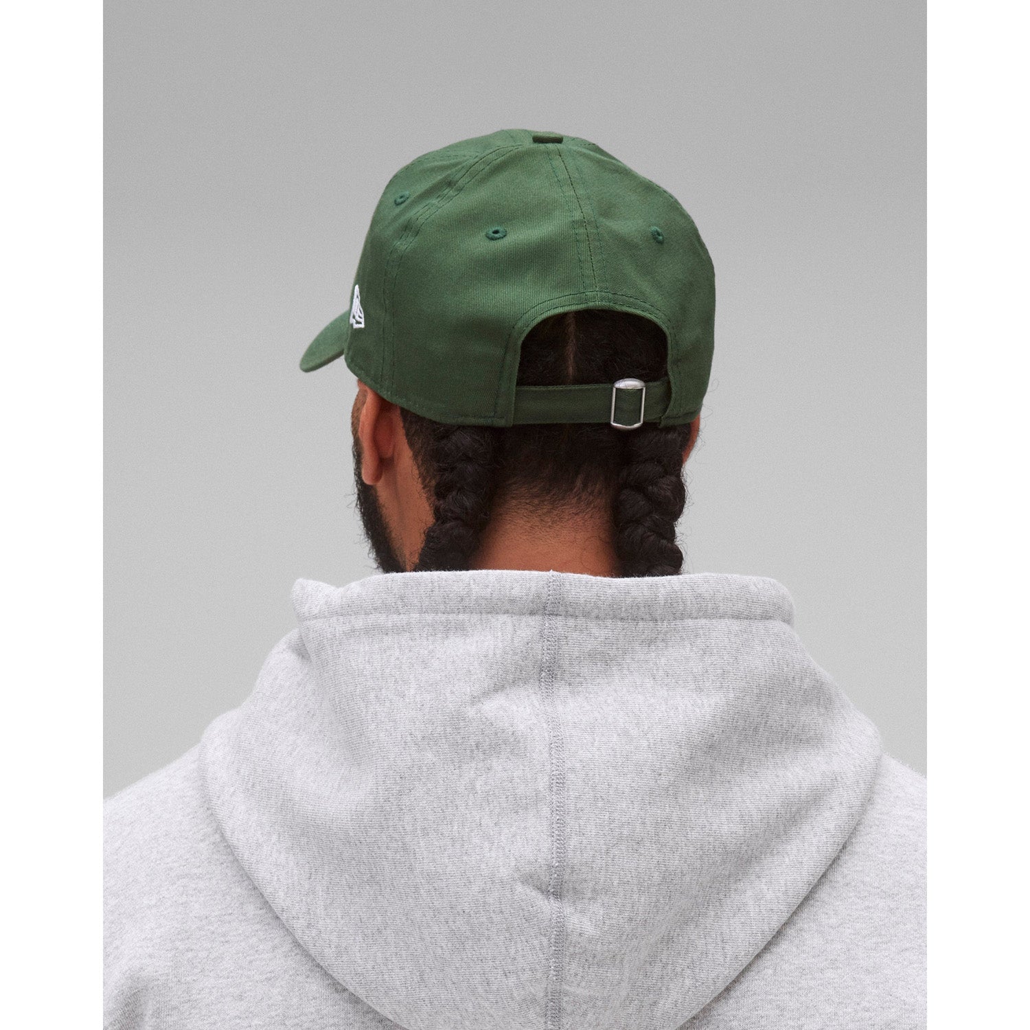 Reigning Champ Men Woven New Era 9Twenty Mini Monogram Cap British Racing Green - HEADWEAR - Canada