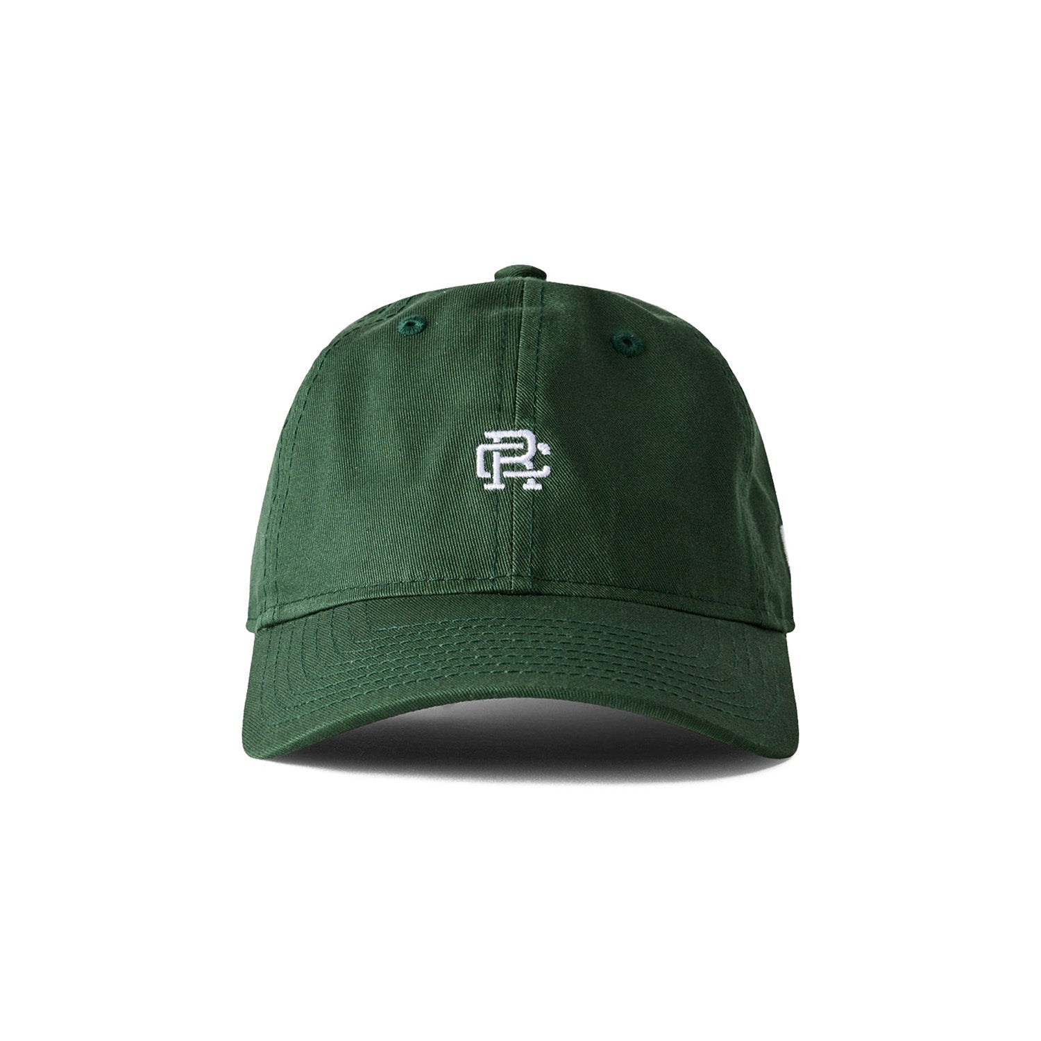 Reigning Champ Men Woven New Era 9Twenty Mini Monogram Cap British Racing Green - HEADWEAR - Canada