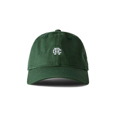 Reigning Champ Men Woven New Era 9Twenty Mini Monogram Cap British Racing Green - HEADWEAR - Canada