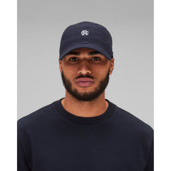 Reigning Champ Men Woven New Era 9Twenty Mini Monogram Cap Navy - HEADWEAR - Canada