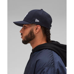Reigning Champ Men Woven New Era Low Pro 59Fifty Monogram Cap Navy White - HEADWEAR - Canada