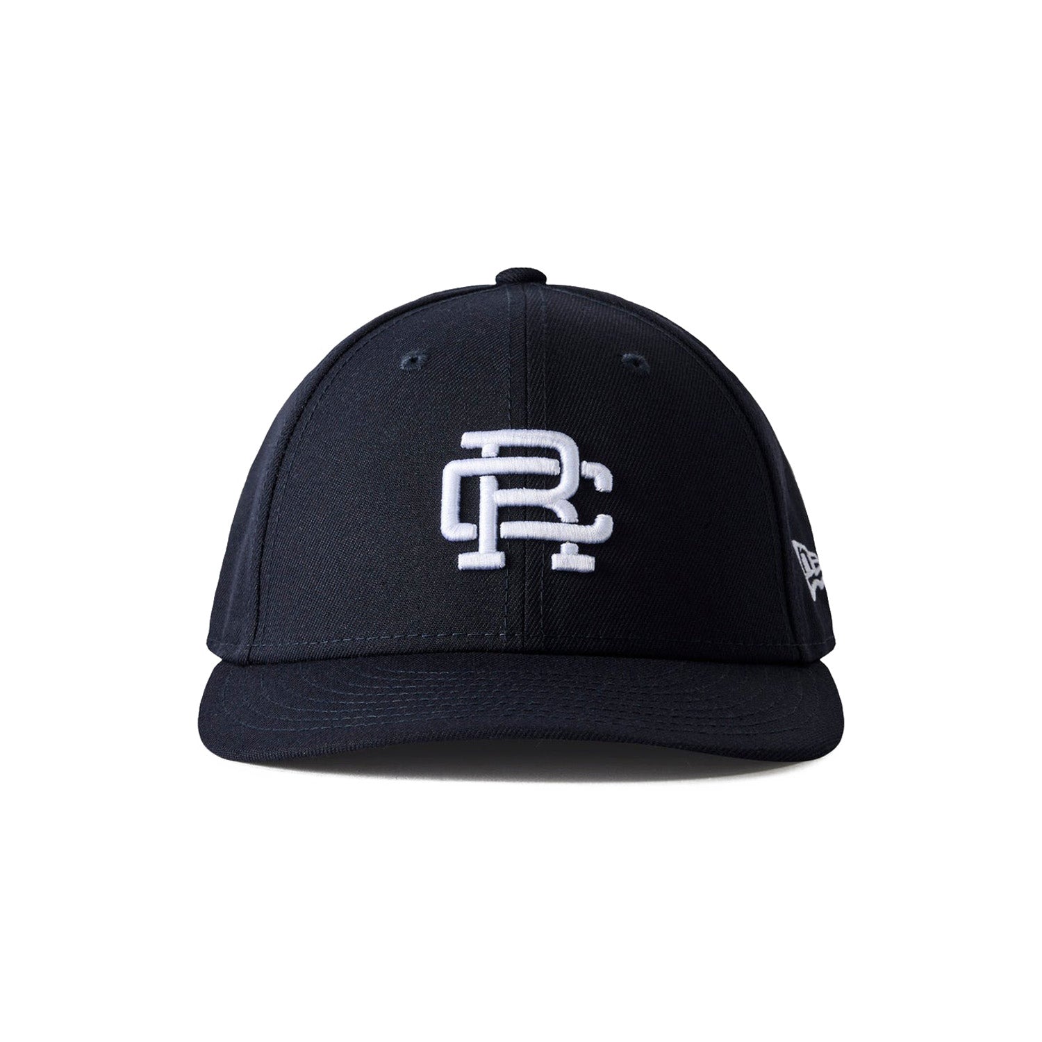 Reigning Champ Men Woven New Era Low Pro 59Fifty Monogram Cap Navy White - HEADWEAR - Canada