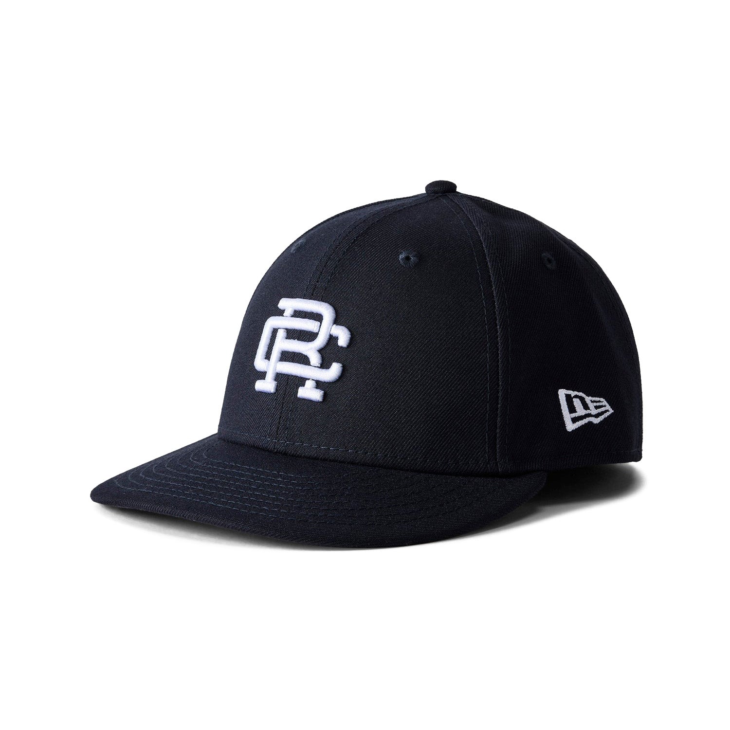 Reigning Champ Men Woven New Era Low Pro 59Fifty Monogram Cap Navy White - HEADWEAR - Canada