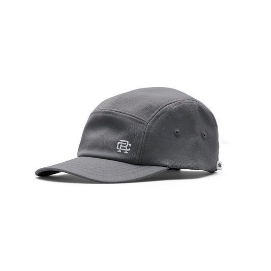Reigning Champ Woven Wool Monogram 5-Panel Cap Carbon RC-7380-CBN - HEADWEAR - Canada
