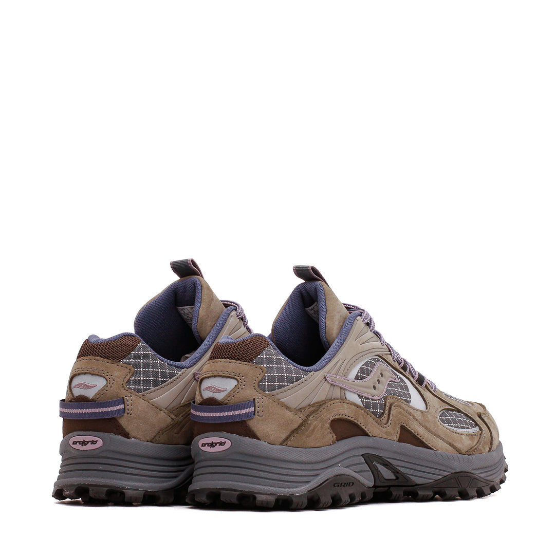 Saucony Men Grid Aura X Dark Grey Mud S70924-1 - FOOTWEAR - Canada