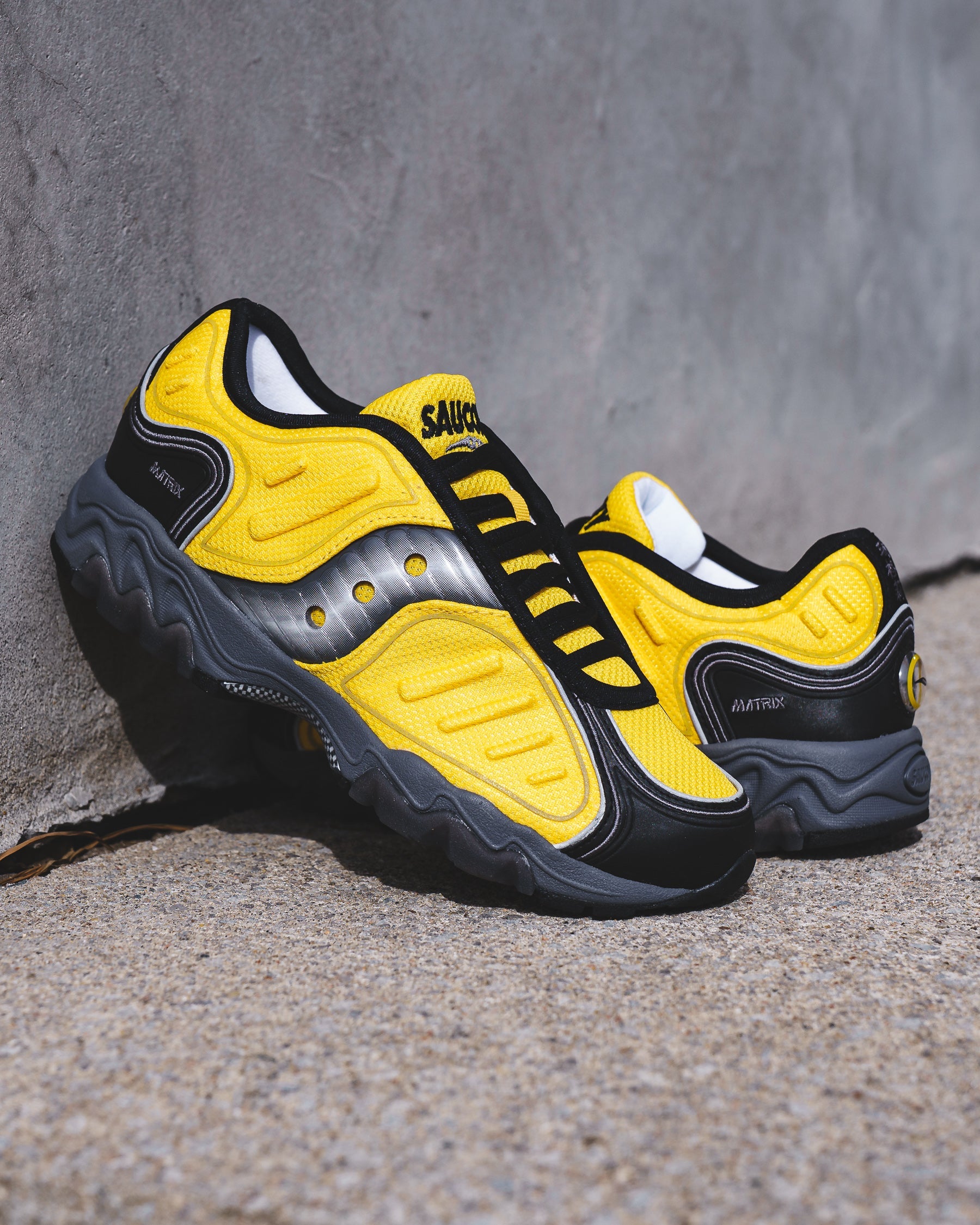 Saucony Men Matrix Yellow Black S70906-1 - FOOTWEAR - Canada