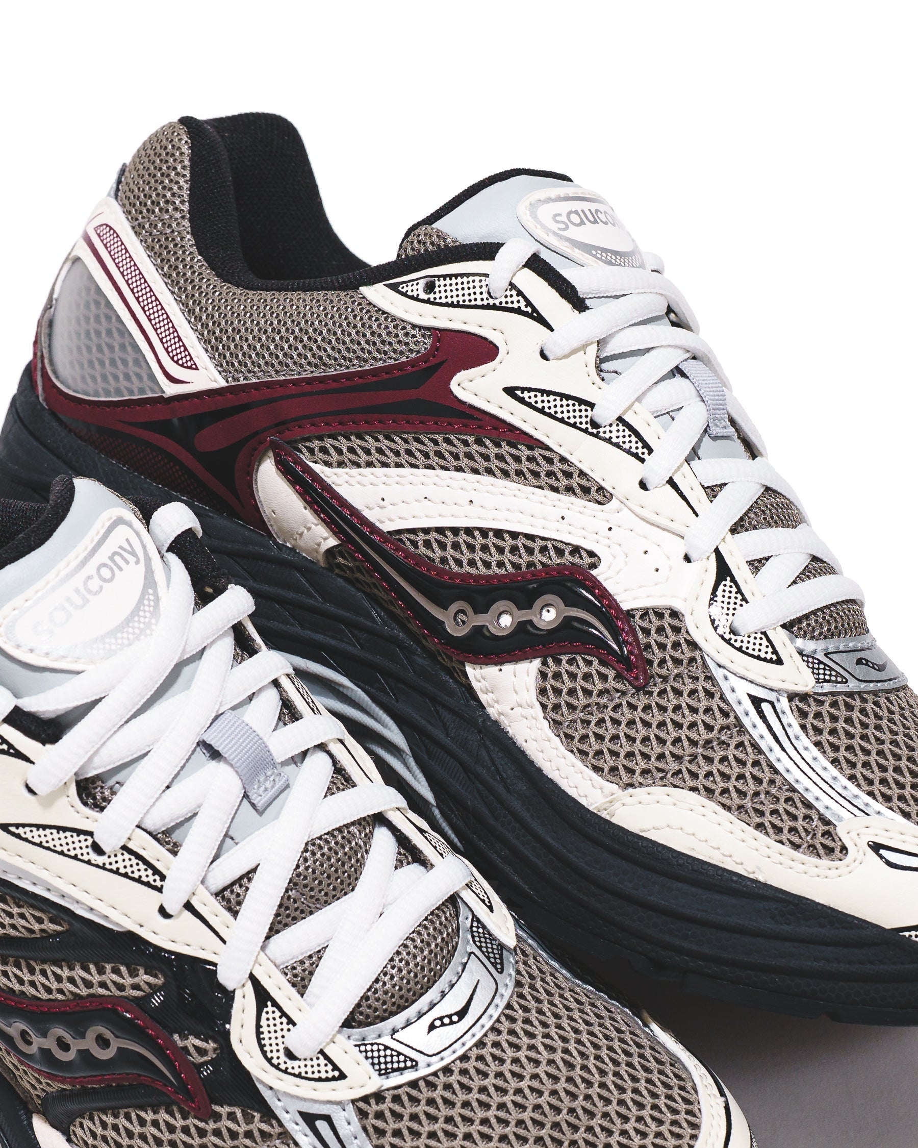 Saucony Men ProGrid Omni 9 Tan Maroon S70832-8 - FOOTWEAR - Canada