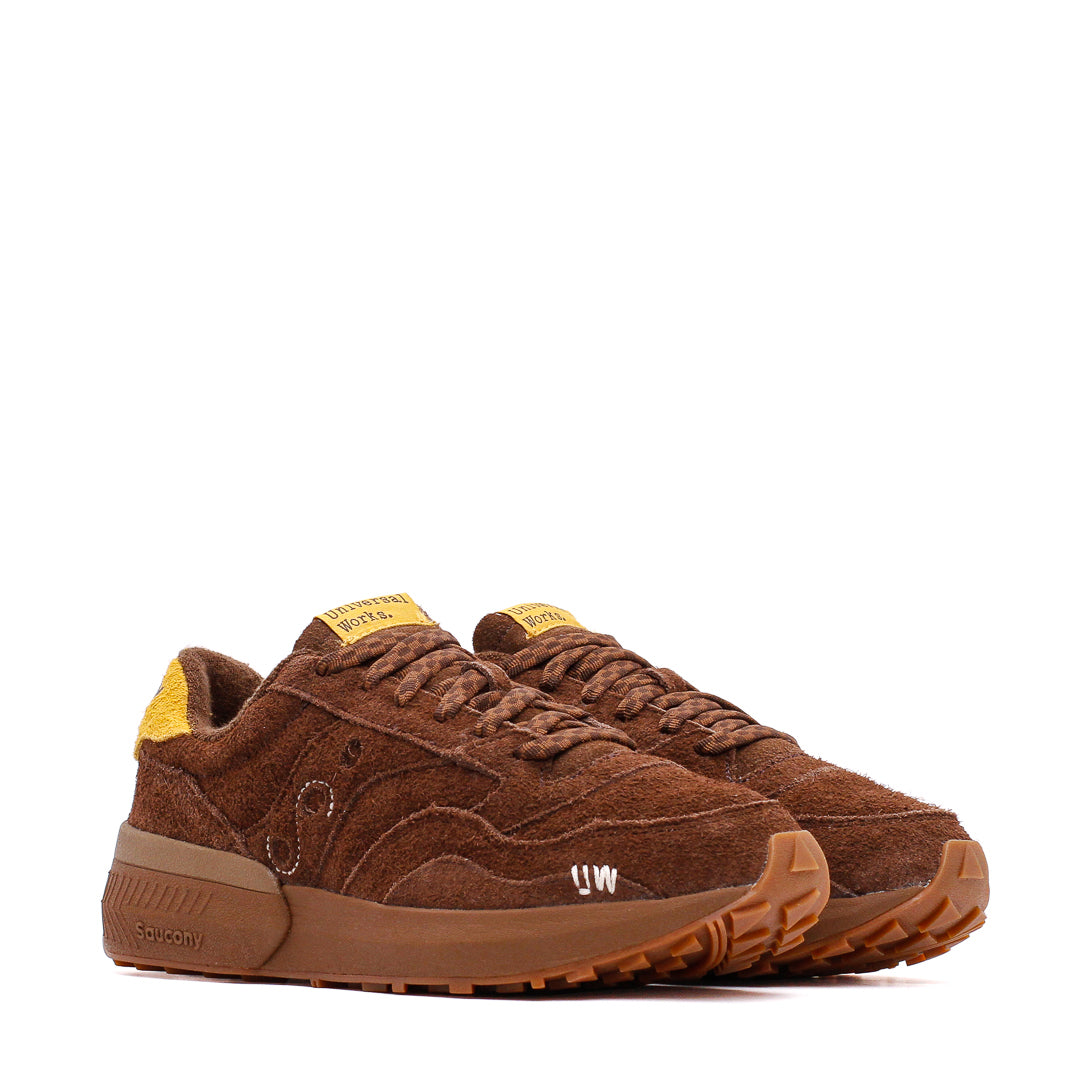 Saucony Men x Universal Works Jazz NXT Brown S70824-1 - FOOTWEAR - Canada