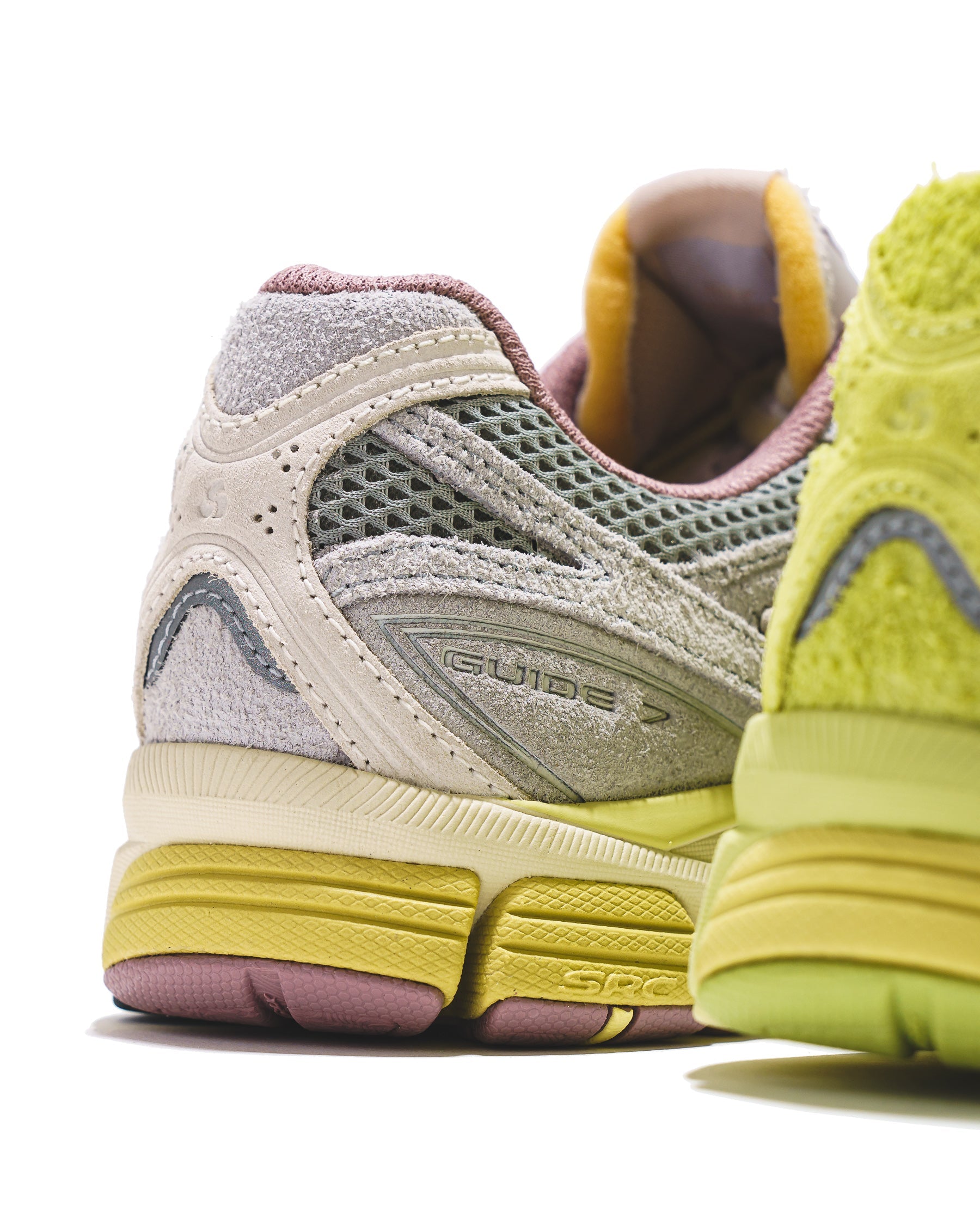 Saucony x 3sixteen Unisex ProGrid Guide 7 Lime Raffia S71044-2 - FOOTWEAR - Canada