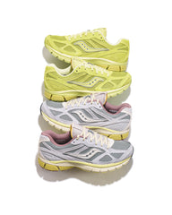 Saucony x 3sixteen Unisex ProGrid Guide 7 Lime Raffia S71044-2 - FOOTWEAR - Canada