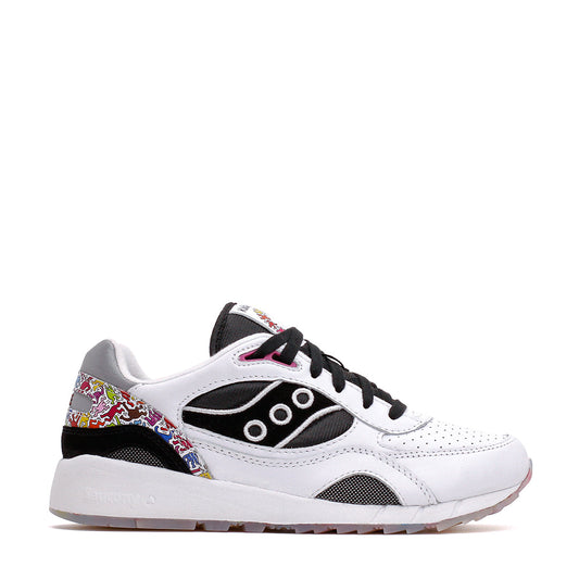 Saucony x Keith Haring Men Shadow 6000 White Black S70973-1 - FOOTWEAR - Canada