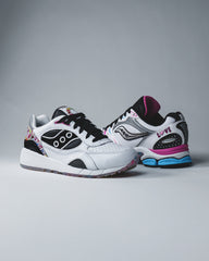 Decrease quantity for Saucony x Keith Haring Men Shadow 6000 White Black S70973-1 - FOOTWEAR - Canada