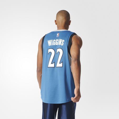 Adidas Andrew Wiggins Minnesota Timberwolves #22 Nba Jersey Away Blue A69836 - CLOTHING - Solestop.com - Canada
