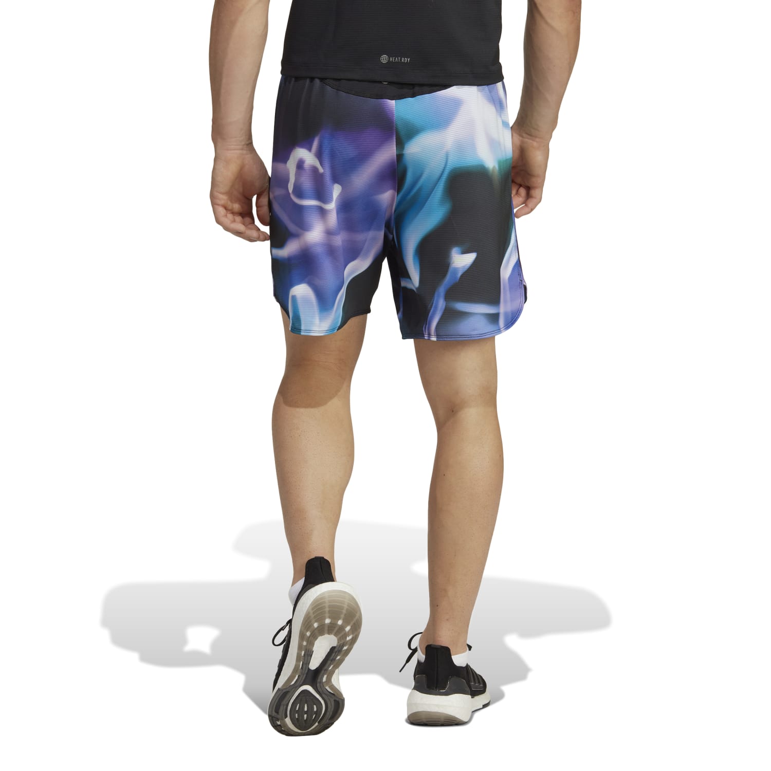 Adidas Men Designed for Training HEAT.RDY HIIT Allover Print Shorts Violet HN8051 - SHORTS - Canada